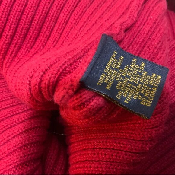 Ralph Lauren Women’s Knit Sweater Buckle Hardware 100%Cotton Size M - Picture 11 of 12